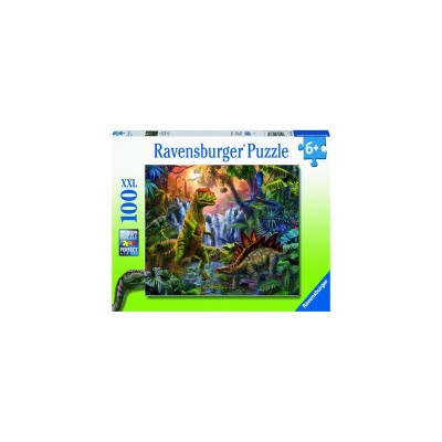 Puzzle Oaza Dinozaurilor, 100 Piese foto