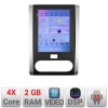 Navigatie tip Tesla Nissan X-Trail 2008-2012 radio gps internet 4 Core carplay android auto 2+32 kit-tesla-001+EDT-E CarStore Technology