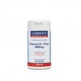 Lamberts Vitamina C cu eliberare prelungită 1000 mg 60 comprimate