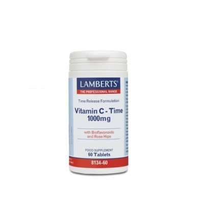 Lamberts Vitamina C cu eliberare prelungită 1000 mg 60 comprimate foto