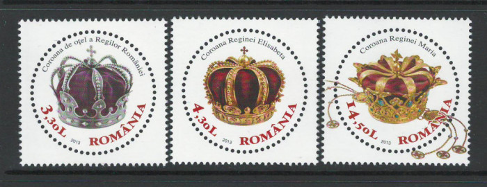 Romania 2013 - LP 1970 nestampilat - Coroanele Regilor Romaniei