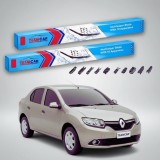 Cumpara ieftin Ștergătoare Renault Symbol III Sedan 2013-2015 | Set Față Flat Premium &ndash; TeamCar&reg;