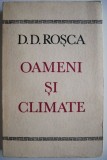 Oameni si climate &ndash; D.D. Rosca (cartonata)