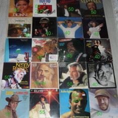 vinil Genesis,Tina Turner,Boney M,Pavarotti,Frank Sinatra,Elvis,Willie Nelson