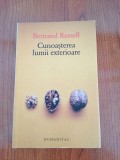 Bertrand Russell, Cunoașterea lumii exterioare ca tăr&acirc;m de aplicare a metodei științifice &icirc;n filozofie
