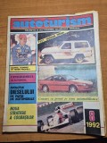 revista autoturism august 1992 - bmw seria 5,nissan patrol