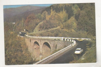 bnk cp Peisaj pe Valea Prahovei - Vedere - circulata foto
