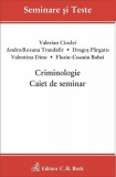 Criminologie. Caiet de seminar - Paperback - Andra-Roxana Trandafir, Dragoș Pargaru, Florin-Cosmin Bobei, Valentina Dinu, Valerian Cioclei - C.H. Beck