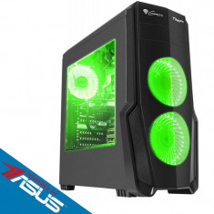 Sistem desktop Strike V4 Powered by ASUS AMD Ryzen 5 2600 Hexa Core 3.4 GHz 8GB RAM DDR4 nVidia GeForce 1660 TUF Gaming X3 6GB GDDR5 192bit SSD 240GB foto