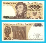 Polonia (p#145) 500 Zloti 1982 UNC 'Kościuszko'; (ROG CITITI DETALIILE!); Insurgenții