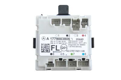Modul de control ușă st&amp;acirc;nga față MERCEDES-BENZ CLA Coupe C118 2021 OEM: A1779003806 23419511 foto