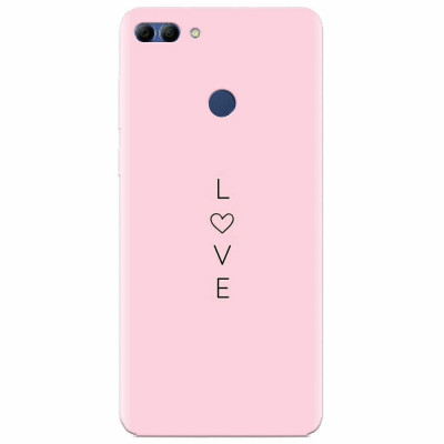 Husa silicon pentru Huawei Y9 2018, Love foto