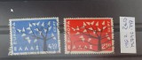 TS21 - Timbre serie Grecia 1962 Mi 796-797, Stampilat