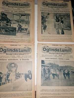 LOT 4 REVISTE OGLINDA LUMII 1927 foto