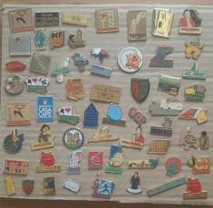 COLECTIE INSIGNE 50 BUC - TEMATICA DIVERSA