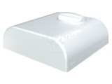 Carcasă montare pe perete ABS albă 80x80x25mm