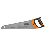 Fierastrau manual pentru lemn NEO TOOLS 400 mm, 11 TPI, maner ergonomic