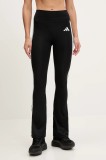 adidas Performance leggins de antrenament Optime Essentials culoarea negru, cu imprimeu, JD6544