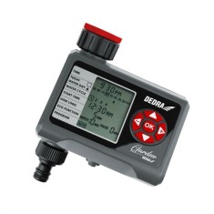 Programator irigare gradina, display LCD, adaptoare incluse, IP44, temporizator automat electronic udat stropire gazon, peluza, Dedra