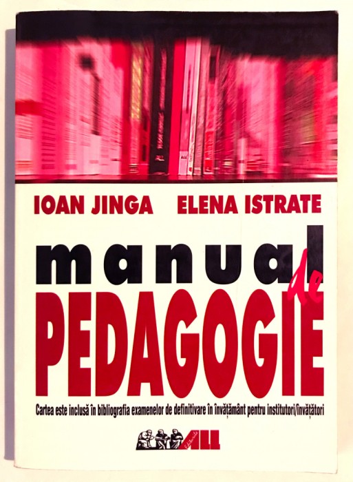 Manual de pedagogie, Ioan Jinga, Elena Istrate, Invatatori
