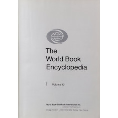THE WORLD BOOK ENCYCLOPEDIA , VOLUMUL 10 - I , 1978
