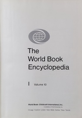 THE WORLD BOOK ENCYCLOPEDIA , VOLUMUL 10 - I , 1978 foto