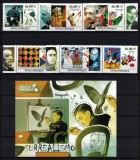 MOZAMBIC 2011 - Picturi, maestri ai suprarealismului / serie completa+colita MNH