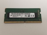 Memorie RAM Laptop, Micron, 16GB, 1Rx8, DDR4, PC4-25600, 3200MHz, 1.2V, MTA8ATF2G64HZ-3G2B2, CL22, Non-ECC, SODIMM, 260 pini