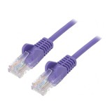 Patch Cord UTP 5e PVC Violet 0.5m