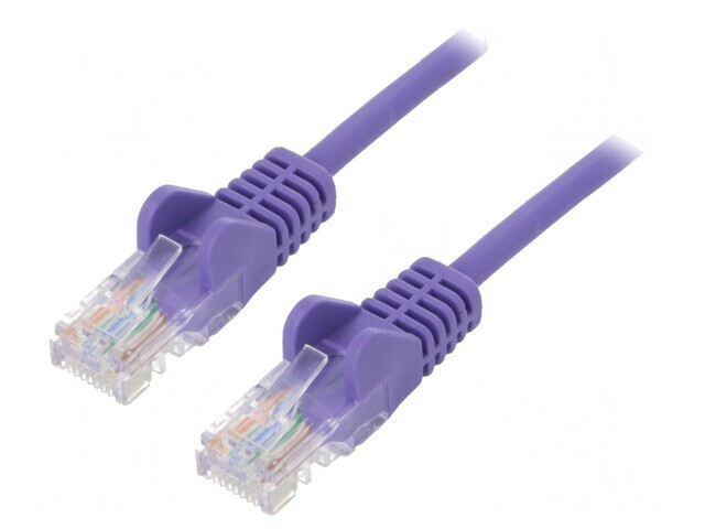 Patch Cord Ethernet Cat 5e PVC Violet 2m