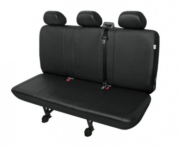 Husa bancheta microbuz 3 locuri din piele ecologica Practical DV3 Trafic pentru Nissan Primastar, Opel Vivaro, Renault Trafic