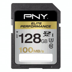 PNY 128GB Elite SDXC 100/75MB/s UHS-I U3, Class 10 foto