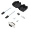 Conector D-Sub 9-Pin mamă drept