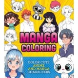 Manga Colouring Book