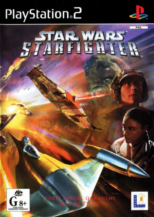 Joc PS2 Star Wars Starfighter original Playstation 2 PAL