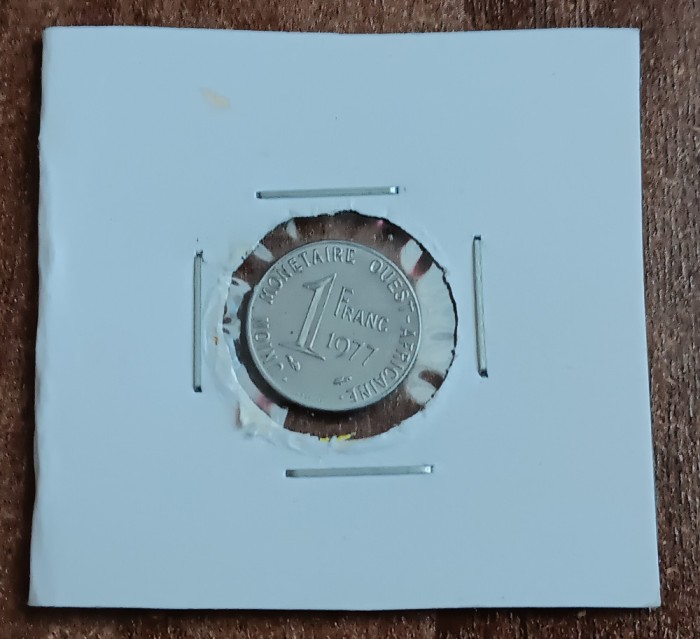 C50 - Moneda foarte veche - Africa de Vest - 1 franc - 1977