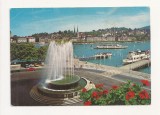 FA1 - Carte Postala - ELVETIA - Lucerne, fontaine Wagenbach, circulata 1974