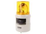Semnalizator Luminos și Acustic 24VDC Sirenă Lumină Rotativă