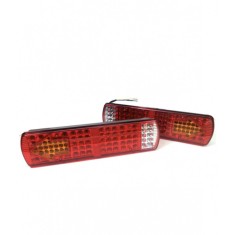 Set 2 Lampi Auto LED Spate,5 Functii, Remorca, Camion, Trailer, 12V, Universale