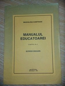 Manualul educatoarei caietul nr. 1 - Magdalena Dumitrana foto