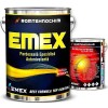 Pachet Pardoseala Epoxidica Autonivelanta &ldquo;Emex&rdquo; - Negru - Bid. 20 Kg + Intaritor 4 Kg