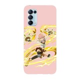 Husa compatibila cu Oppo A72, Viceversa, model lyra DanMachi, Silicon, TPU, Transparent, Carcasa
