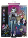 Papusa Monster High &amp; Pet Frankie (hhk53)