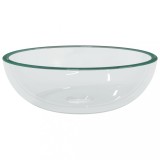 Lavoar din sticla securizata, 35x12 cm, transparent