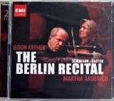 Schumann Bart&oacute;k - Gidon Kremer, Martha Argerich &lrm;&ndash; The Berlin Recital dublu cd muzica clasica EMI 2009 Europa