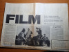 Ziarul FILM ianuarie 1990 - anul 1,nr.1 - prima aparitie, revolutia romana