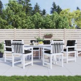 vidaXL Set de perne pentru scaun cu spătar joasă 6 pcs Melanj negru 4002402