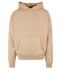 Hanorac Barbati Urban Classics TB4955 Bej, Gluga, Buzunar Cangur, Bumbac, Marime L