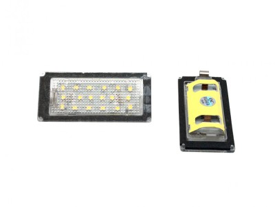 Set 2 Lampi LED placute numar BMW E46 2D si E46 M3 2D (04-06) foto