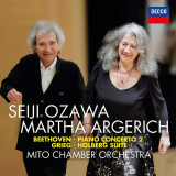 Beethoven: Piano Concerto No. 2; Grieg: Holberg Suite | Martha Argerich, Seiji Ozawa, Mito Chamber Orchestra